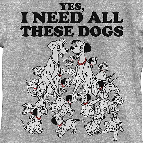 Image of Girl's One Hundred and One Dalmatians Yes, I Need All These Dogs T-Shirt