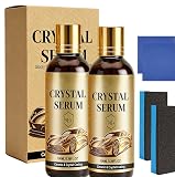 Ceramic Car Coating Kit - Crystal Serum,100ML Advanced Graphene Ceramic Coating, 9H Hardness Graphene Coating for Auto Car Detailing, Gloss Hydrophobicity Anti Scratch (2 Set)