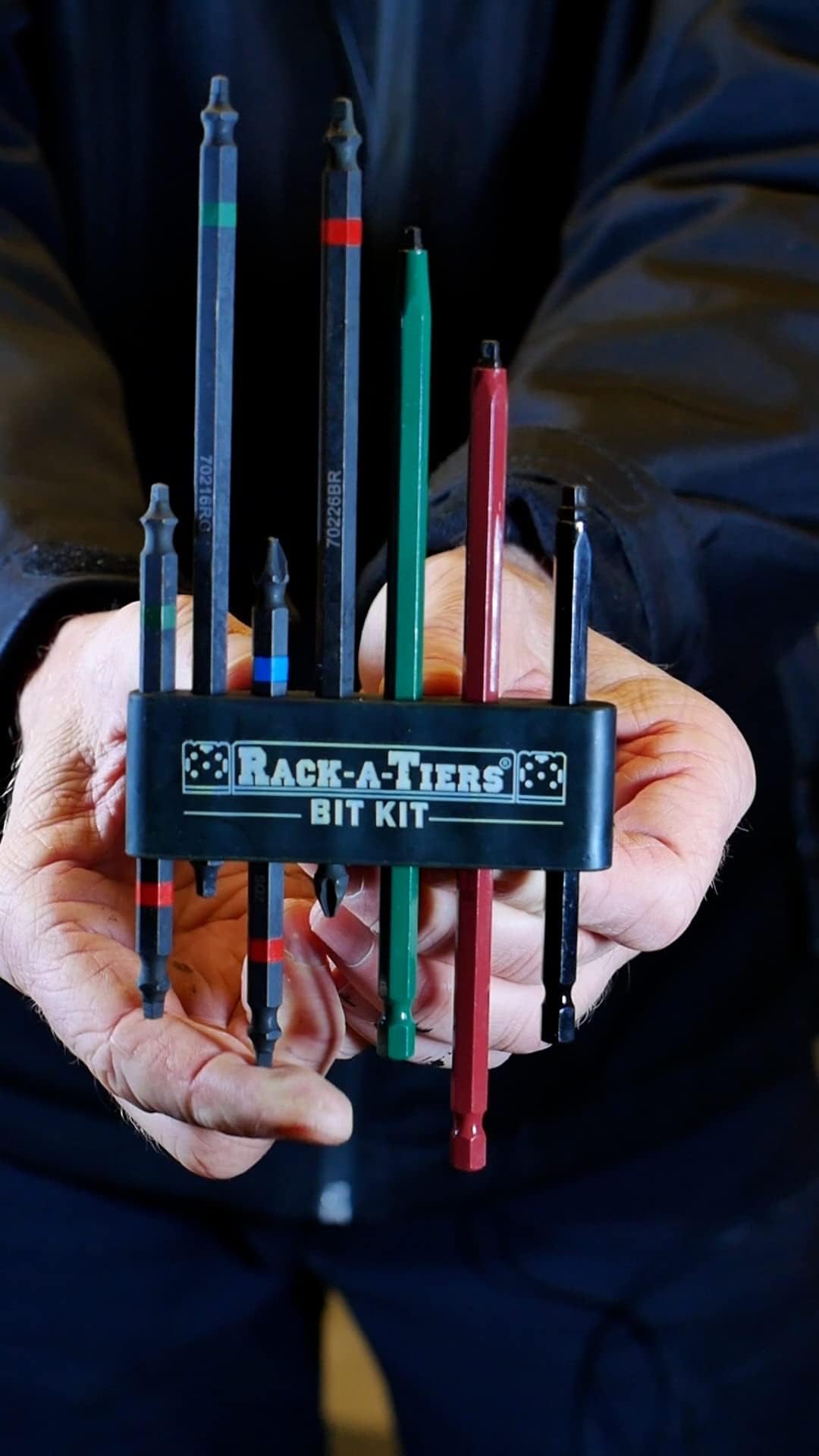 Rack-A-Tiers Electrical Rough-in Bit Kit with 7 Essential Bits