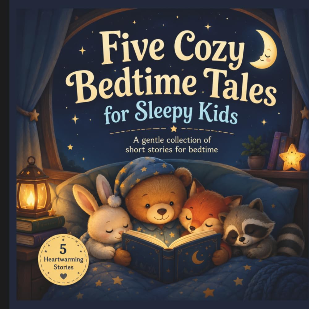 Five Cozy Bedtime Tales for Sleepy Kids: A Gentle Collection of Short Stories for Bed