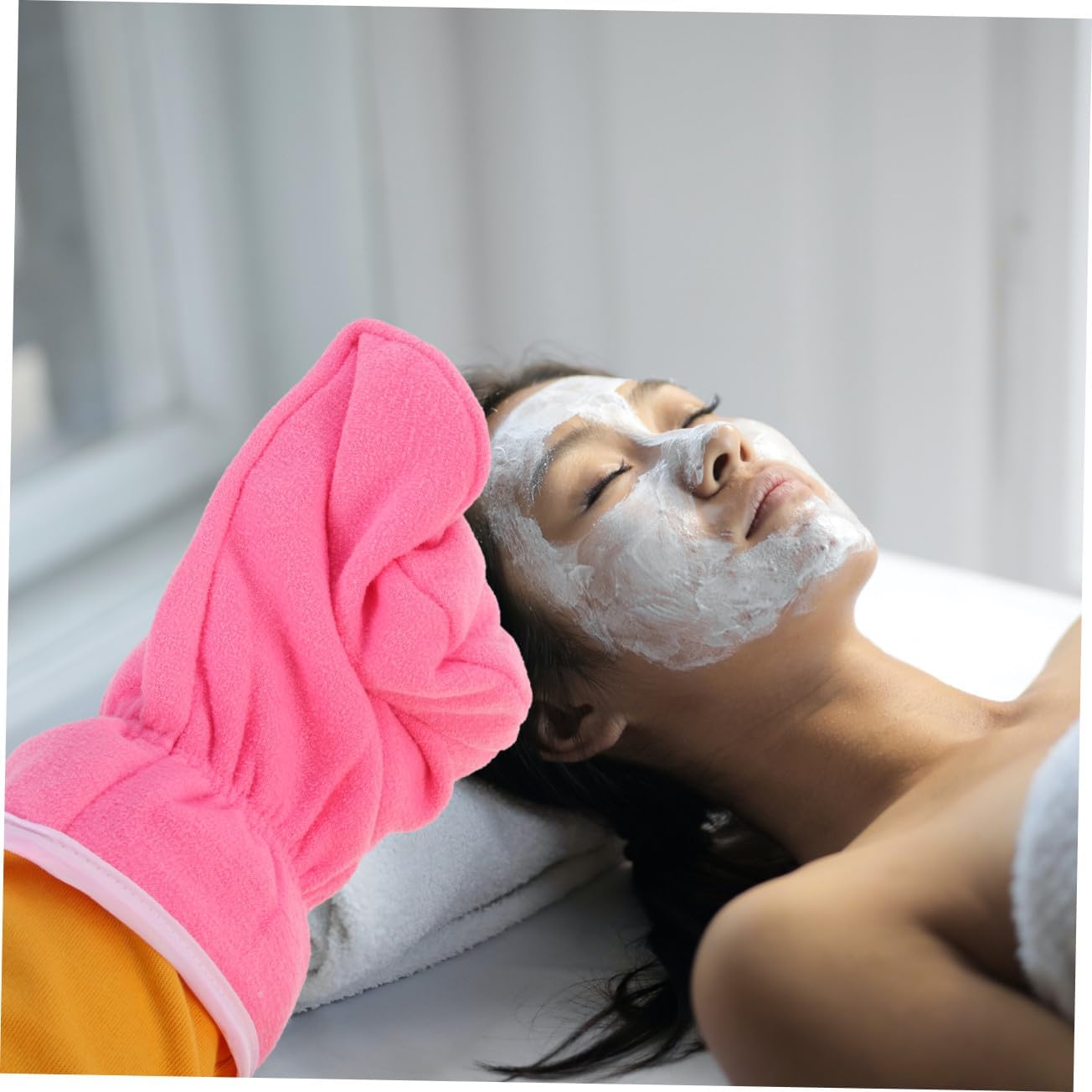 3 Pairs Paraffin Wax Mittens Moisturizing Spa Gloves Hand Care Thermal Insulated Gloves for Home Hand Beauty and Hydration Treatment