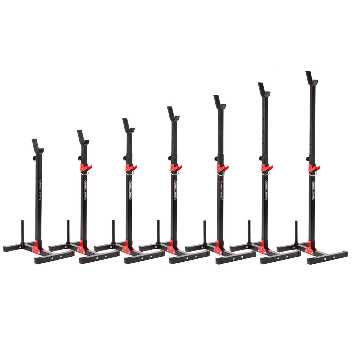 Marbo Sport Supporto per manubri regolabile in altezza Bilanciere per bilanciere / coppia di pesi MH-S202