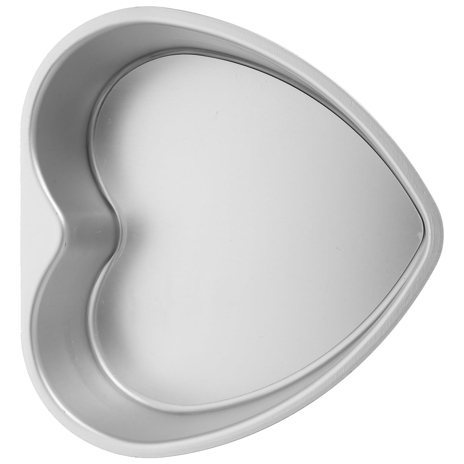 GALPADA Molde Plata para Pastel de Corazón de Aleación de Aluminio