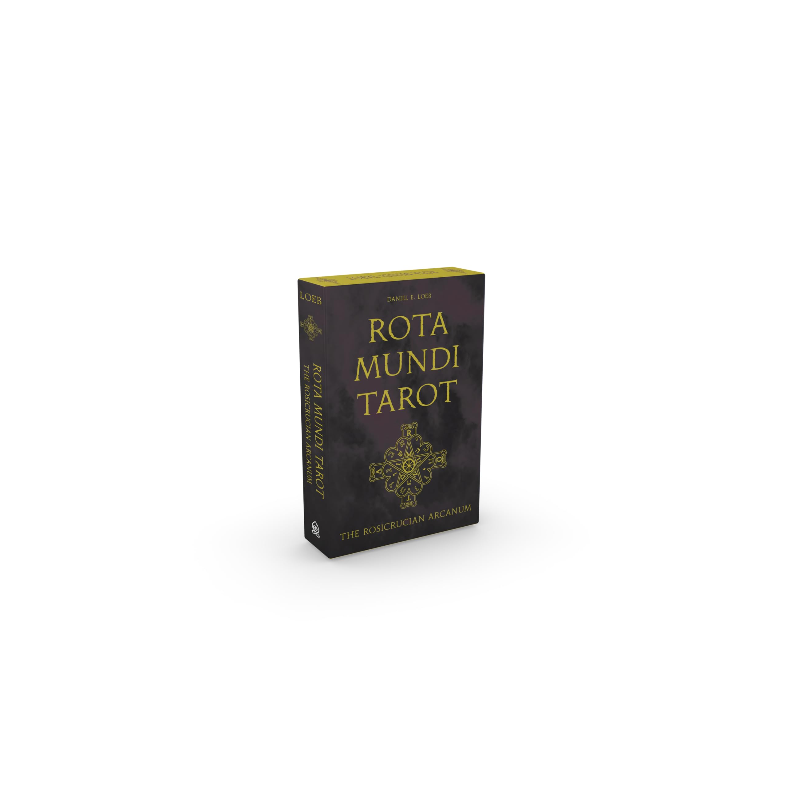Rota Mundi Tarot: The Rosicrucian Arcanum (Tarot Kit Box Set with 78 Cards and Guide Book)