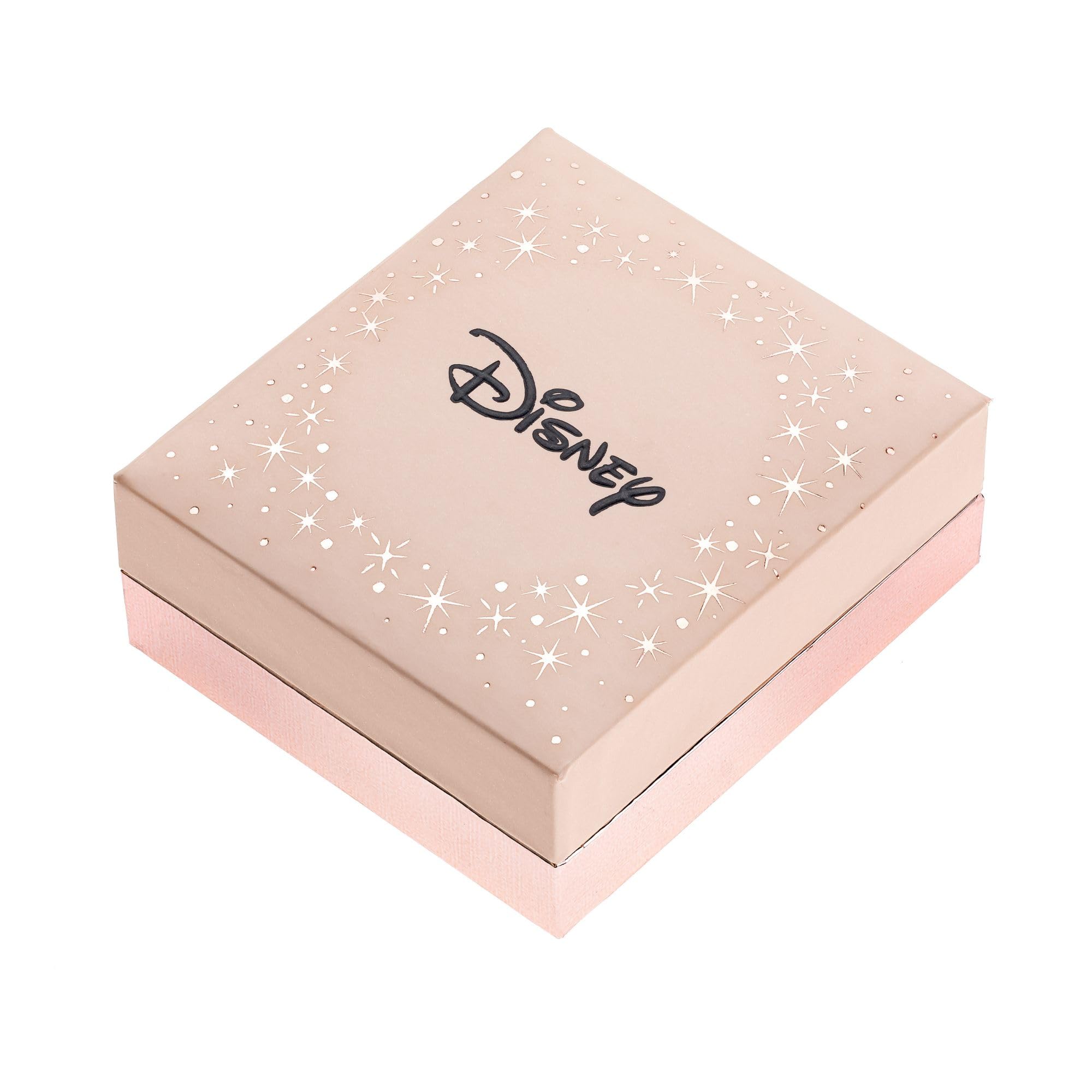 Disney Collar Minnie para niña de acero inoxidable y cristal de circonia, talla 35 + 5cm, para chicas