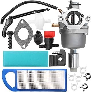 MIA12509 Carburetor Compatible with John Deere L107 L108 115 LA115 LA105 D110 LA125 Lawn Mower Tractor with GY20573 M149171 Air Filter Pre Fuel Filter MIA11474 MIA11520