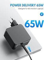 DINTYOU 65W USB-C Laptop Töltő PD 3.0 - Univerzális Hálózati Adapter Ultrabook, Tablet Készülékekhez - Kompatibilis Lenovo, Dell, HP, ASUS M 5