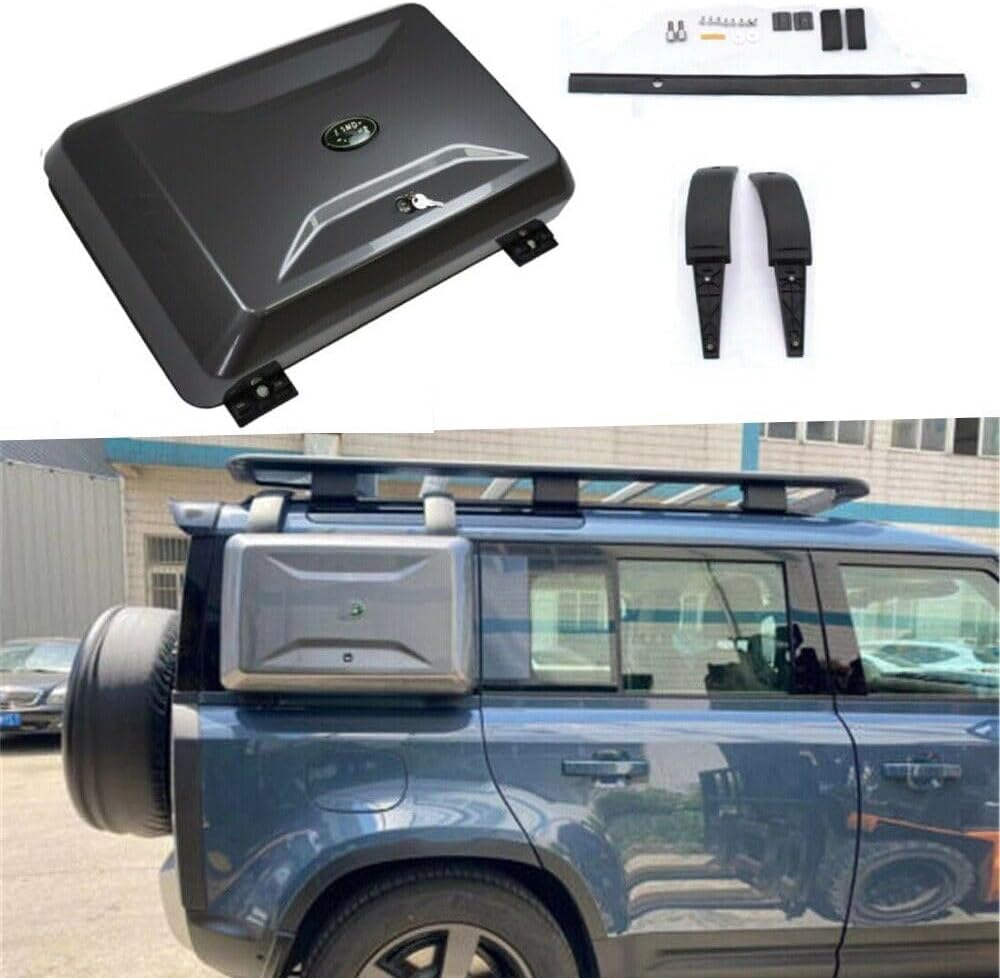 Eiger Grey Fit Defender 90 110 130 Exterior Side Mounted Gear Box Carrier 2020 2021 2022 2023 2024