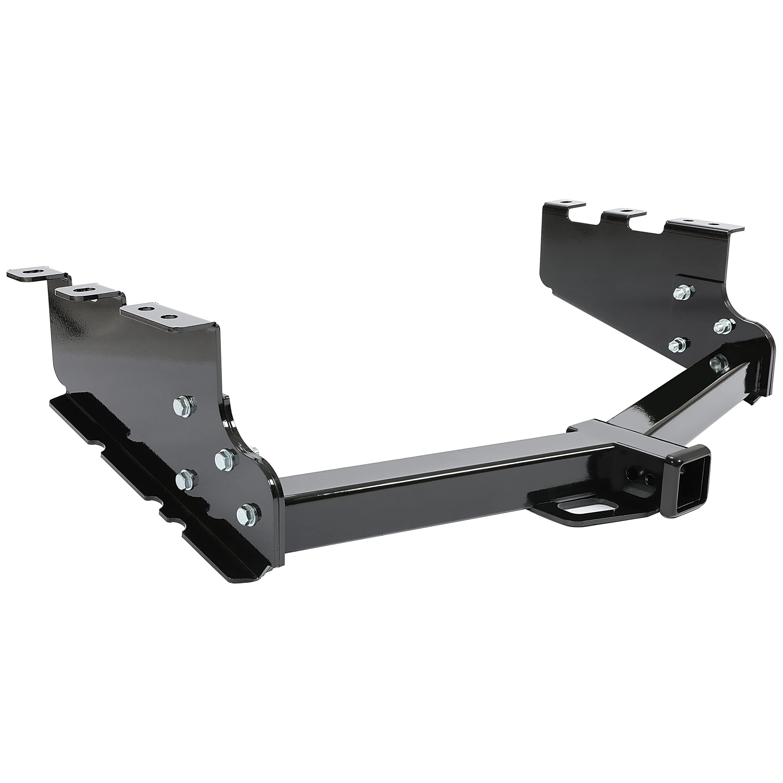 Kojem Class 3 Trailer Hitch 2" Compatible with 2014-2019 Chevrolet Silverado 1500 & GMC Sierra 1500 All Styles Replace for 13301 Concealed Main Body Powder Coated