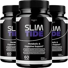 Valdivia 3 Pack Slim Tide Capsules - Official SlimTide Supplement, Premium Formula, Natural Vitamins for Health & Wellness - 180 Capsules for 3 Months