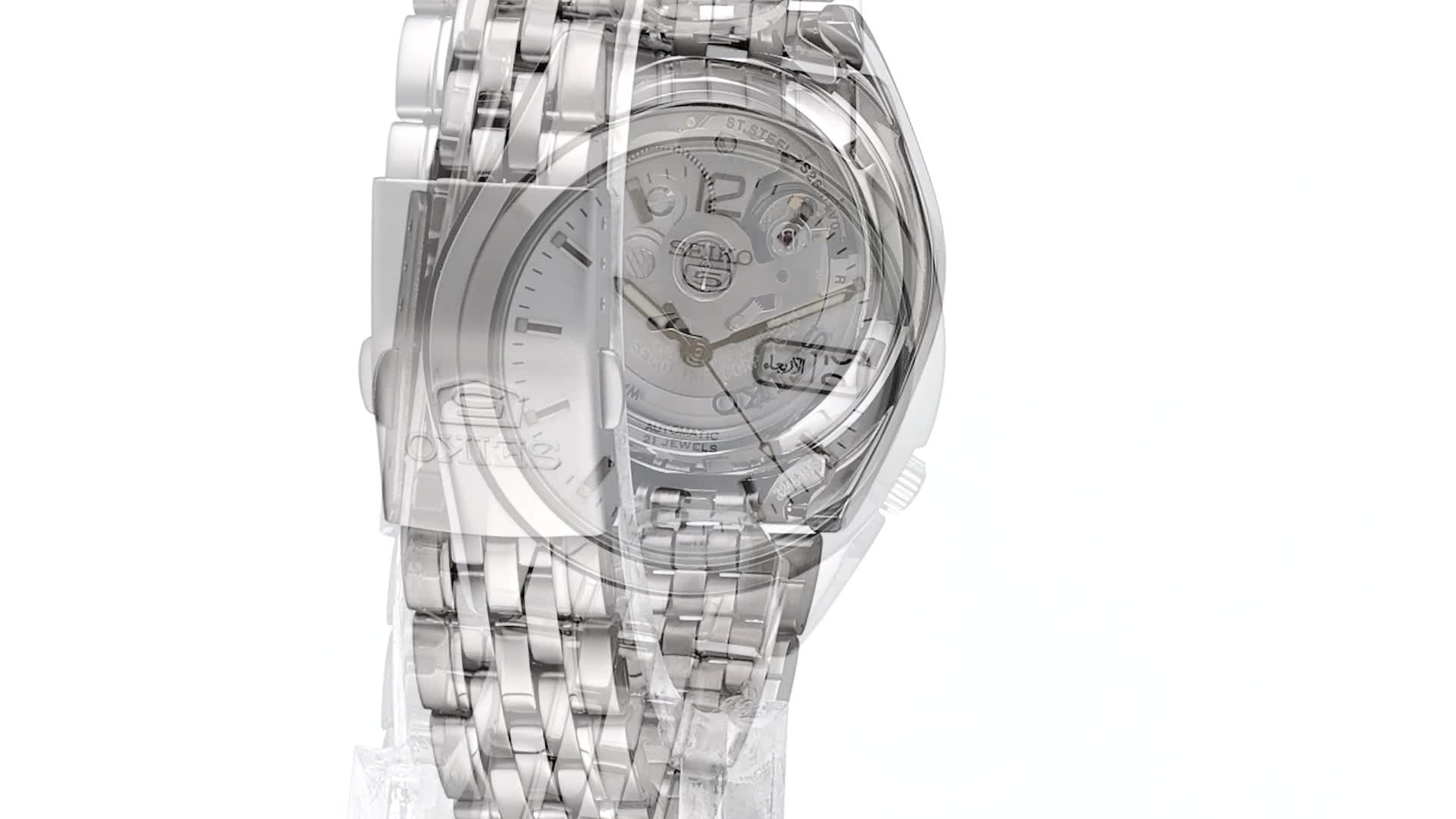 タ*ン様 【動作未確認】silver刻印有りSEIKO ブローチ　スターリング刻 Amazon.com: Seiko Men's SNK385K Automatic Stainless Steel Watch