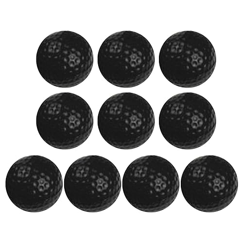 10Pcs Long Lasting Limited Flight Practice Golf Ball for Backyard