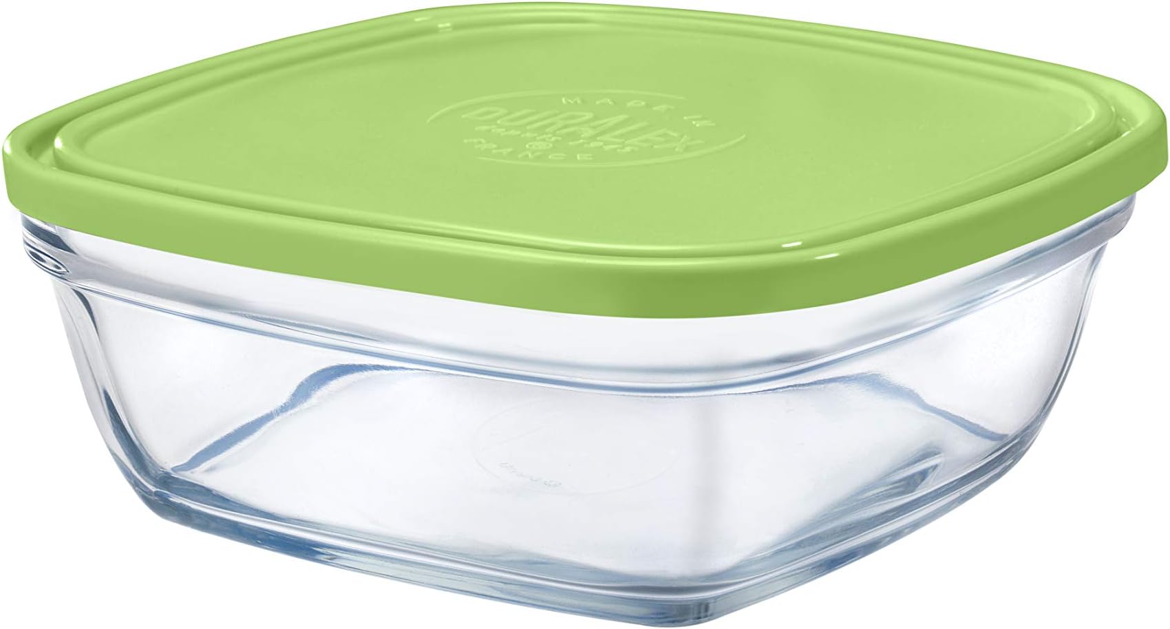 Bol en verre carré - Duralex - Lys - 11 cm - Couvert - Bleu - Puériculture & Eveil bébé