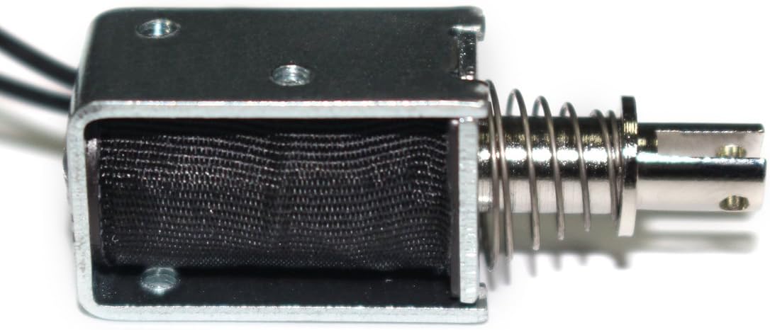 DC 12V 0.2A Pull Type Linear Solenoid Electromagnet 5mm 0.4N