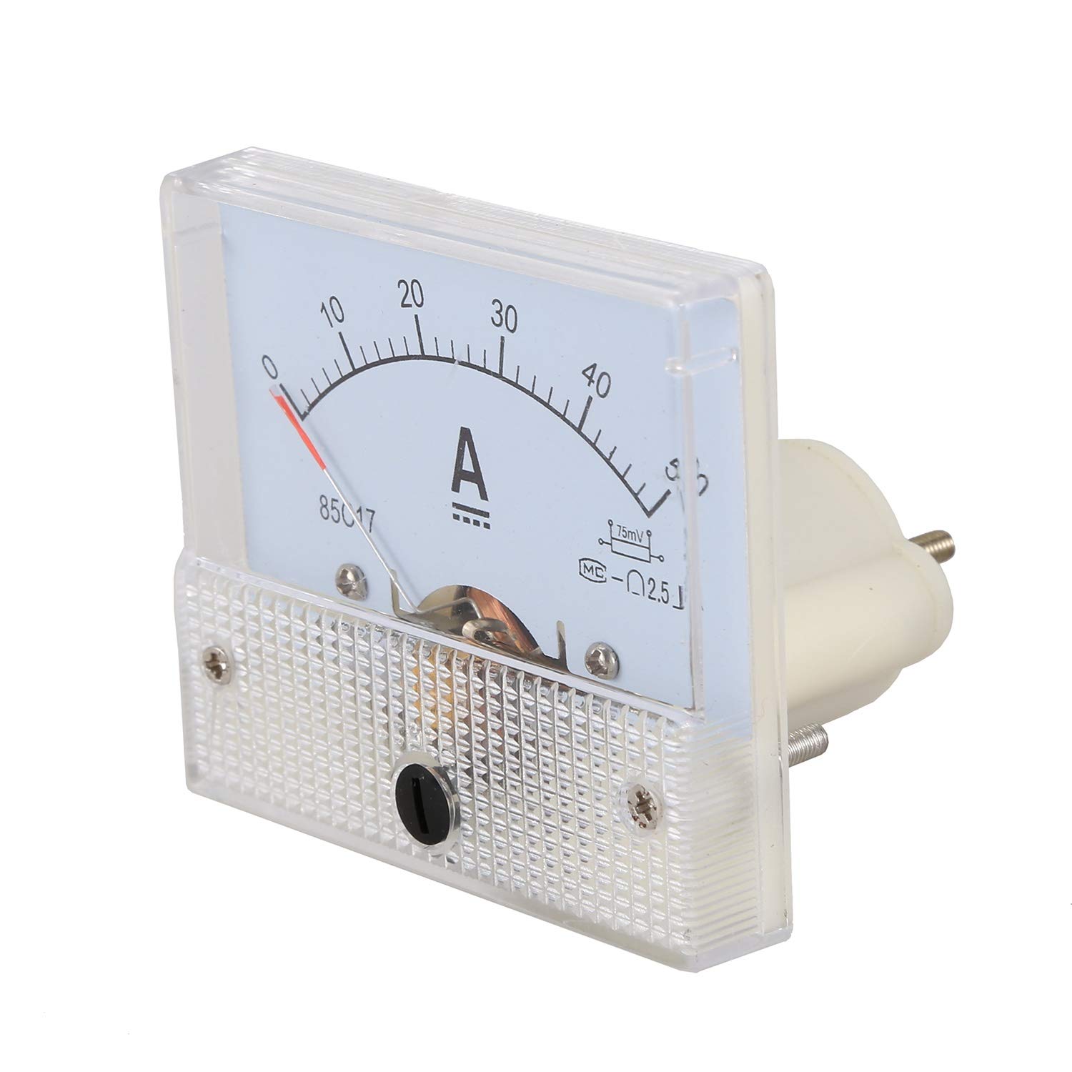 50A 75mV DC Shunt Resistor For Analog Amp Meter / Panel Ammeter - Unbranded