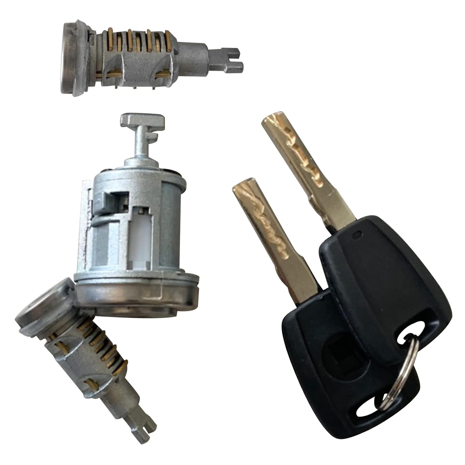 Ignition Switch Door Lock Cylinder with Keys Compatible with Ram Promaster 1500 2500 3500 2014 2015 2016 2017 2018