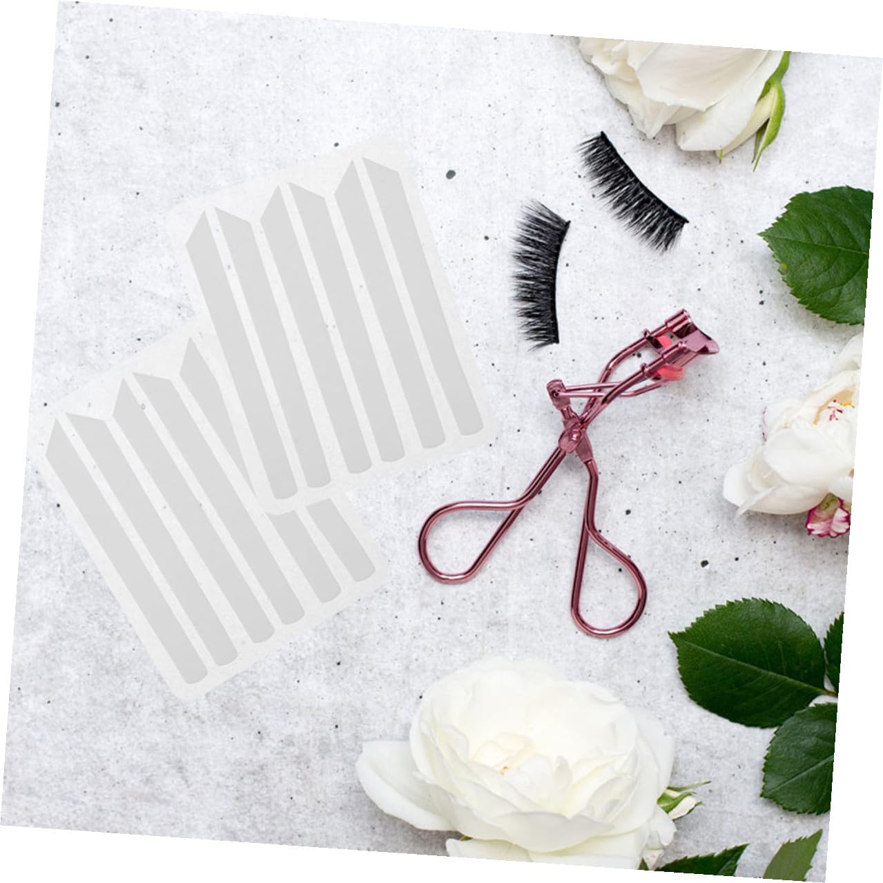 Silicone Lash Perming Pads for Makeup, Reusable White 3 Sheets image 4