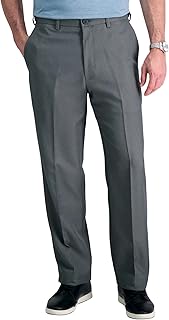 Haggar Hidden Comfort Waist Graphite