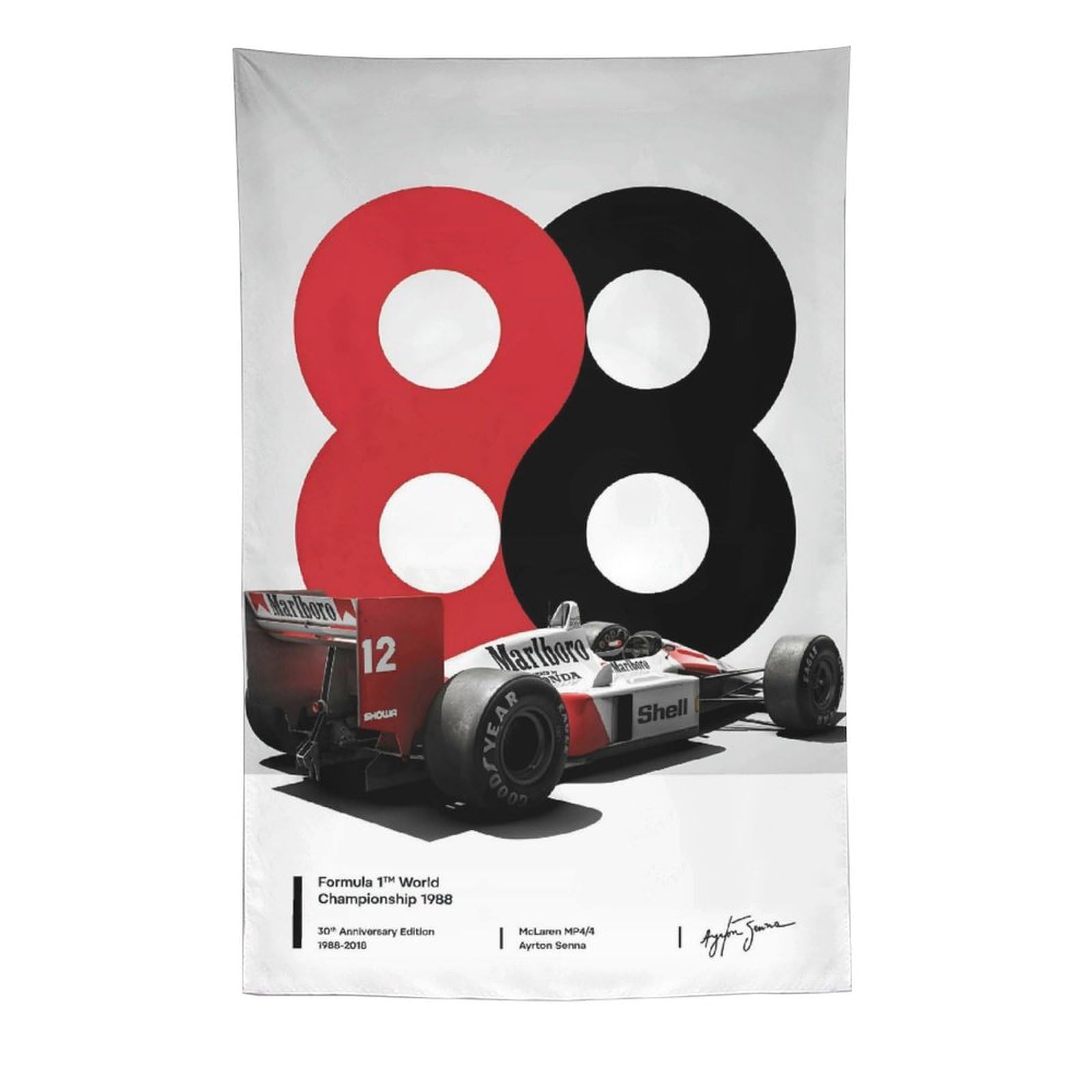 Amazon.co.jp: アイルトンセナF1フォーミュラ世界チャンピオン