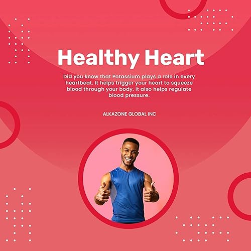 Miniatura 5 de ALKAZONE Potasio líquido + | Los suplementos líquidos tienen una tasa de absorción más rápida | Concentrado | La forma más fácil de tomar potasio |