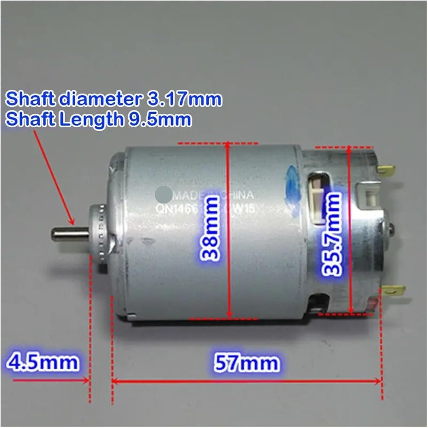 JMVLVLOA RS-550VC-7527 電子スターター DC 5V 12V 14V 20000RPM 高速 大 トルク ハイパ