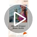 Image of MILTON Gripper 1000 Stainless Steel Water Bottle, 900 ml, Green | Leak Proof | Easy Grip | Light Weight | Easy to Carry