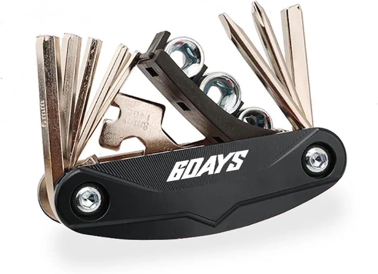 Body & Frame Parts Multifunctional Tool Compatible With 6Days 250 300 450 500 EXC EXC-F XC-W Six Days Motorcycle Repair Screwdriver Set(Green)