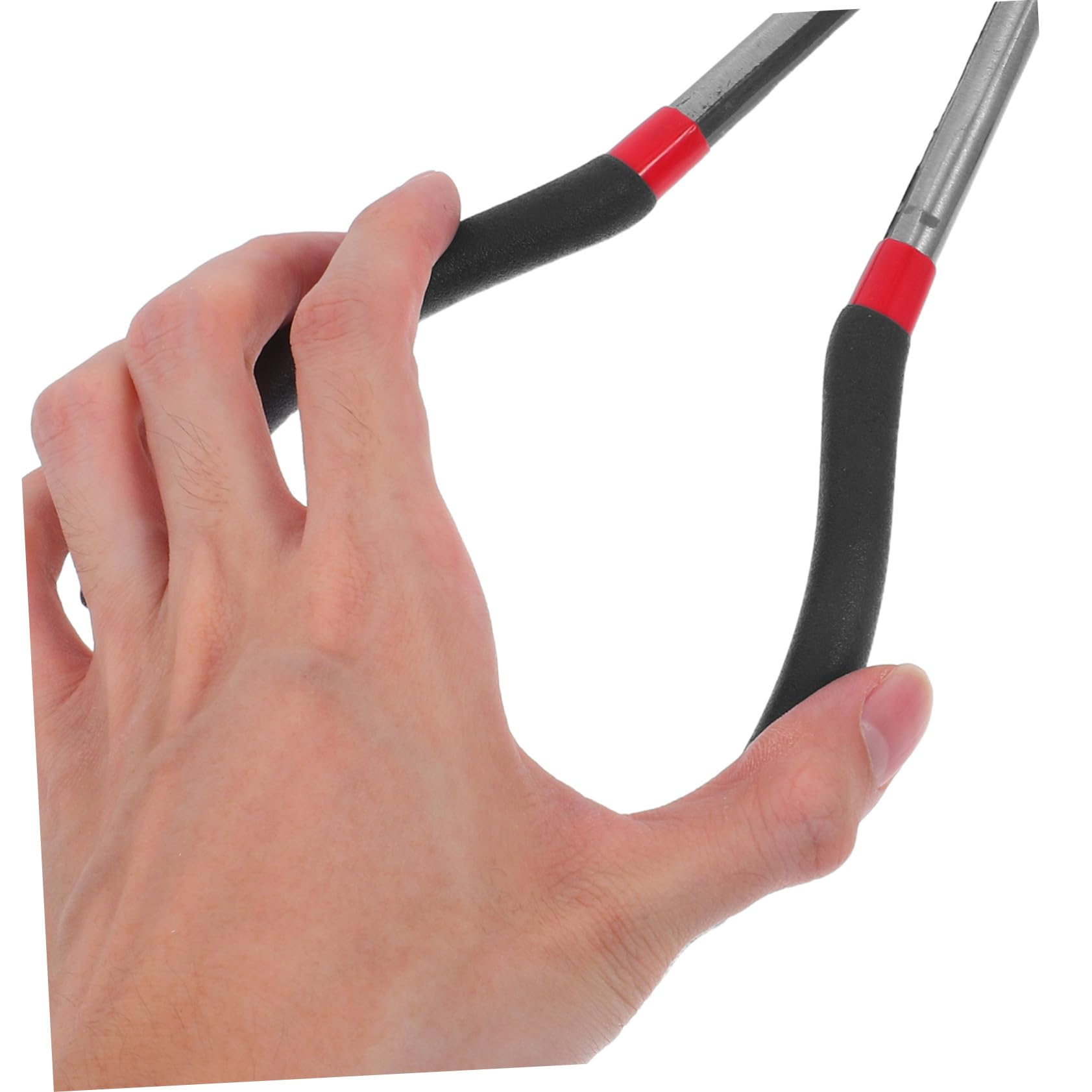 MAGICLULU 3 Pezzi Pinze Becchi Lunghi Set Angolati in Acciaio Alta Durezza per Riparazioni Elettroniche e Accesso Spazi Ristretti Ergonomiche