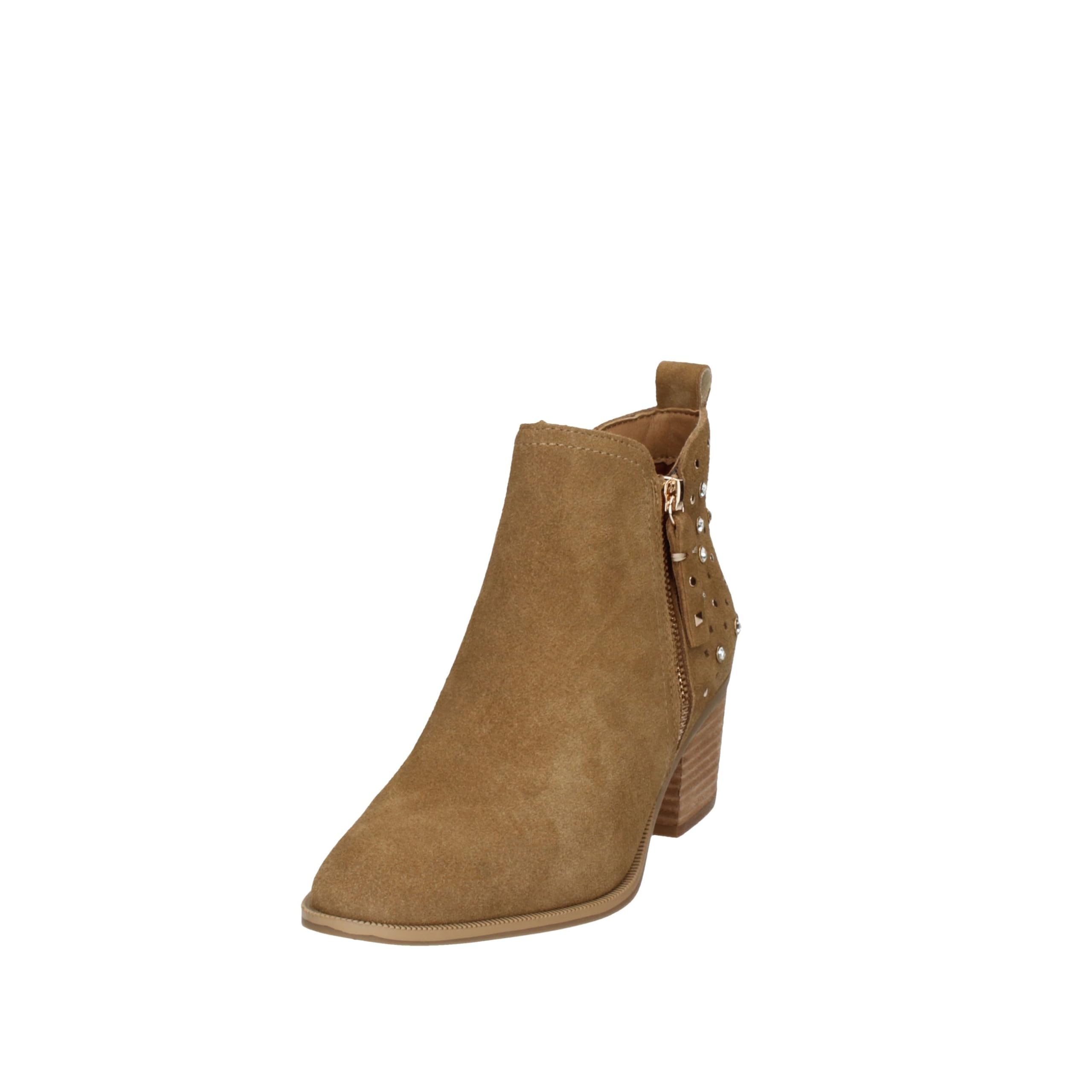 Carmela - Botas Camperas Mujer Camel - Calzado Cómodo y Versátil - Moda casual - Modelo 16315102 (Talla 36)