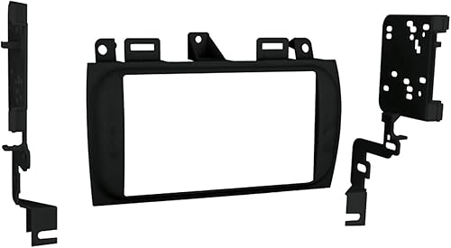 Metra 95-2005B Kit de tablero de instalación doble DIN para vehículos Cadillac seleccionados de 1996 en adelante (negro)