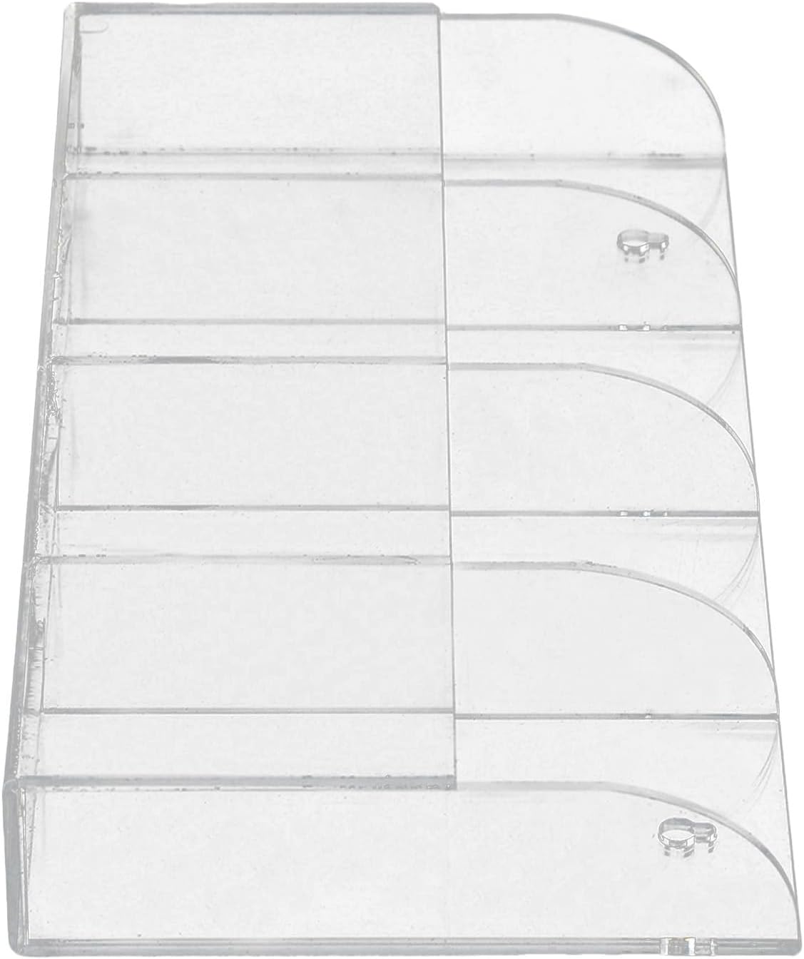 Zerodis Storage Racks Holder Storage Box Wall Mount Organizer for TV AC Remote Control and Phone with Screws Transparent Acrylic Remote Control