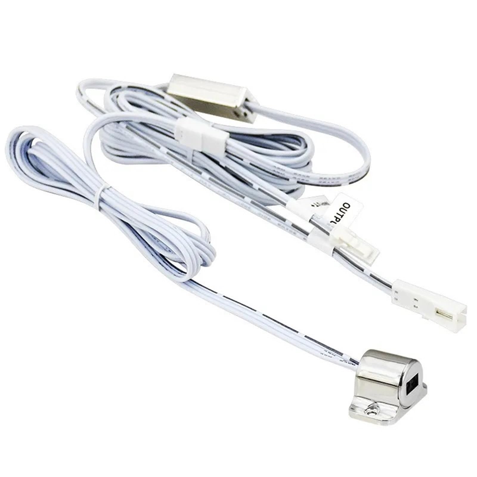 Interruptor de sensor LED para armarios solución sin contacto para muebles dobles 8