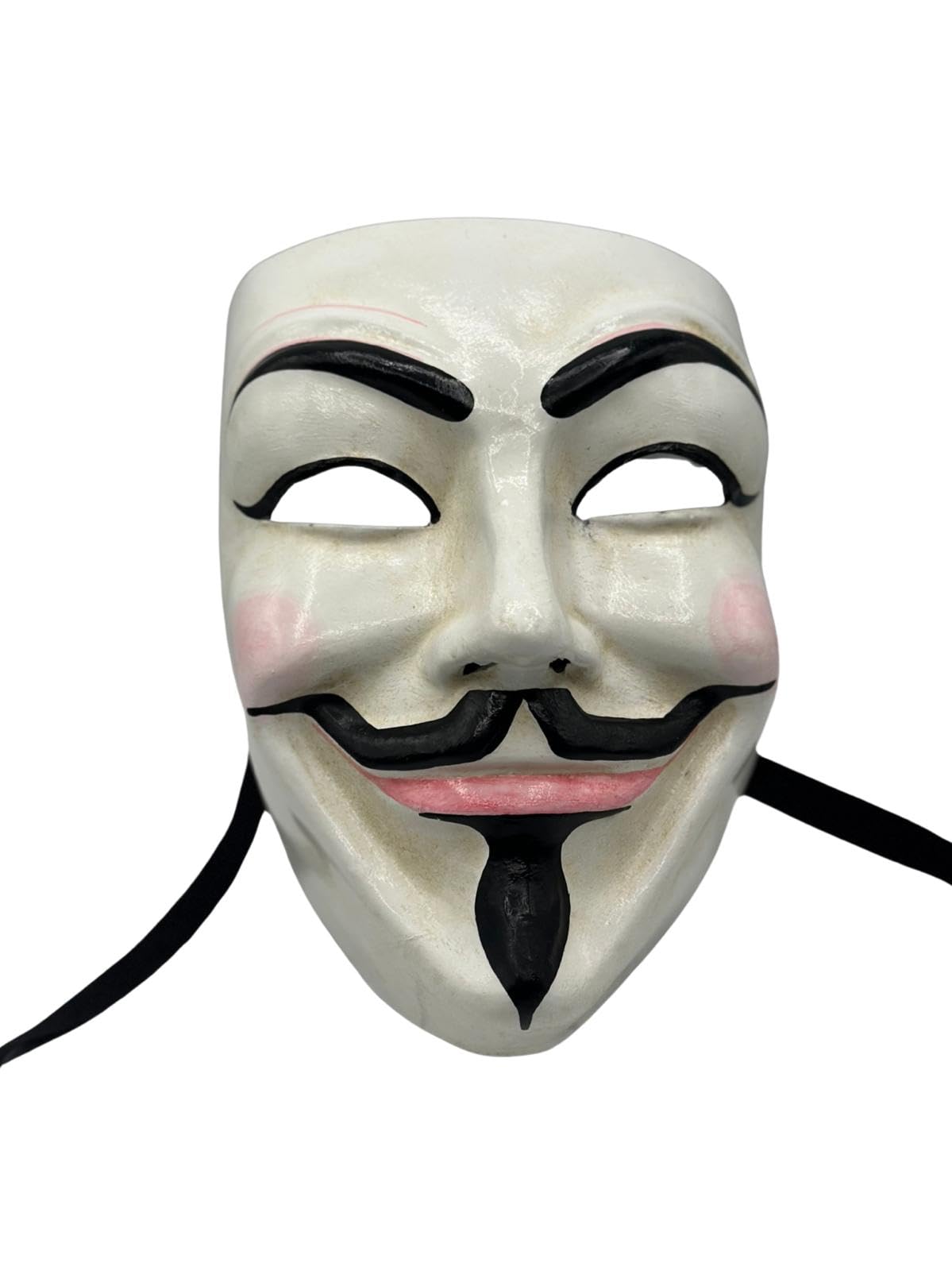 Generic V for Vendetta Maske - Handgefertigte venezianische Maske aus Pappmaché, verziert - Filme - Unisex - Erwachsene, Kostümträger - Unisex-Erwachsene - Mask