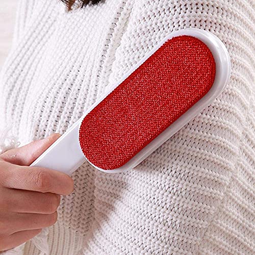 Image of HBD Reusable Double Sided Lint Remover Brush for Clothes Dust Cleaning | Sofa, Carpet and Car Pet Fur Hair Removing (Pack of 1)