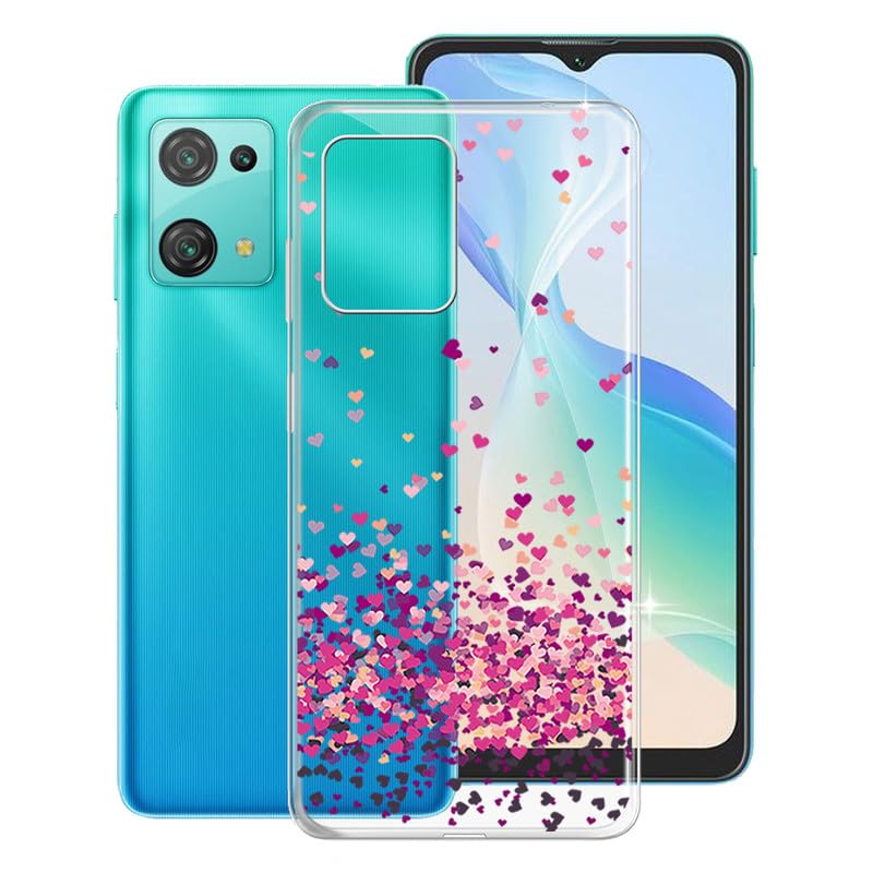 KJYF Per Blackview Oscal C30 Pro Custodia, Trasparente Ultra-Sottile Morbido Silicone Protettivo Case [Anti-Ingiallimento] [Anti-Graffio] Cover per Blackview Oscal C30 Pro (6.5) - Mandala