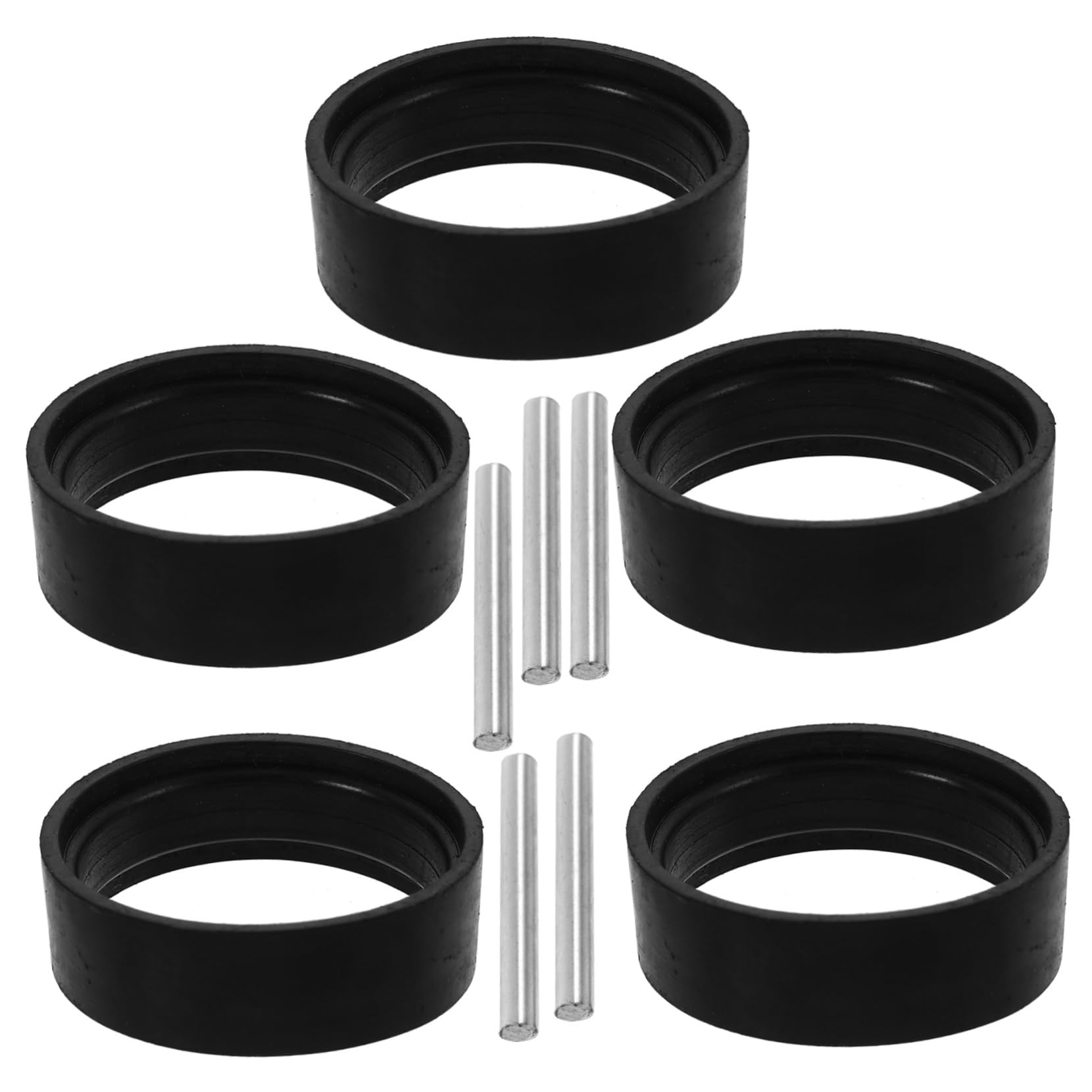 Unomor 5 Sets Impact Retaining Ring Impact Wrench Retainer Rings Impact Wrench and Rings Making Size Cover Installation Large Wrenches Impact Wrench Socket Retainer Gasket O- Iron