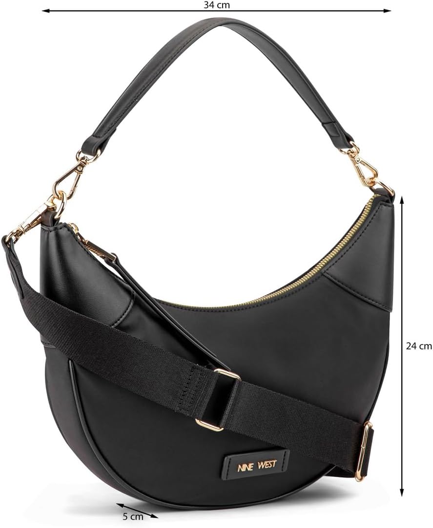 Nine West womens Byron Crossbody Hobo - Image 5