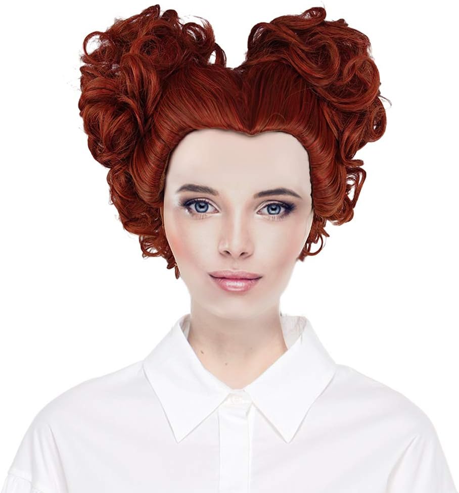 Hocus Pocus Wig Winifred Sanderson Wig Halloween Cosplay Wig