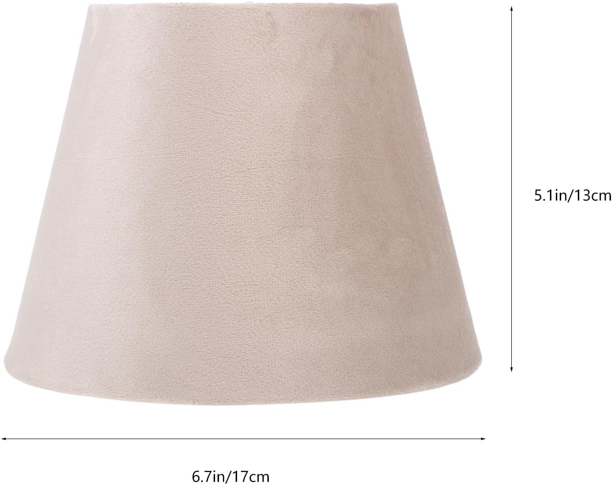 ARTIBETTER 1pc Velvet Lampshade Porch Lantern Covers Floor Lamp Shades Decorative Light Cover Flannel Lampshade Lamp Props Vintage Desk Lamp Novel Velvet Cloth Burlap Corner Office
