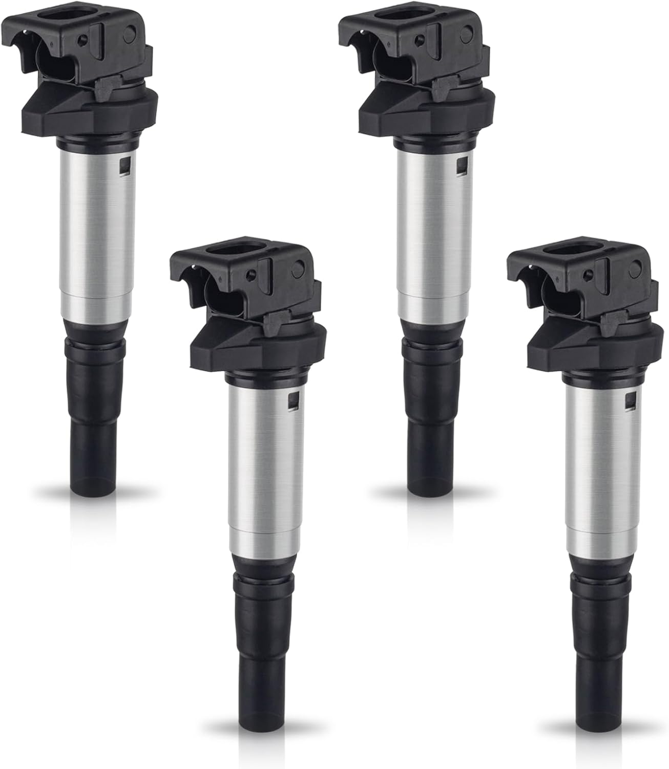 Set of 4 UF598 Ignition Coil Pack 1.6L L4 Compatible with Mini Cooper 2007-2013, Cooper Countryman 2011-2016, Cooper Paceman 2013 2014 2015 2016 Replace for 12137575010 C1692 GN10328