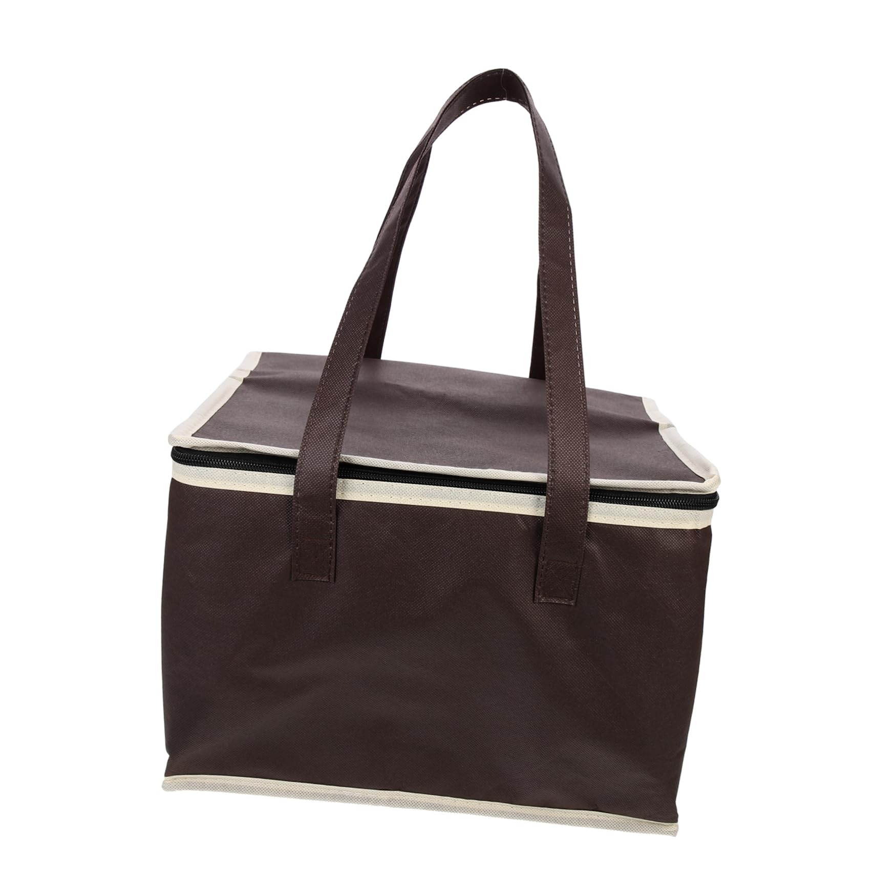 FUNOMOCYA Aluminum Insulation Insulated Grocery Food Lunch Carrier Takeaway Pizza Take-out Insulated Outdoor Insulation Food Non-woven Fabric Coffee