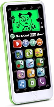 LeapFrog Chat and Count Emoji Phone, Green
