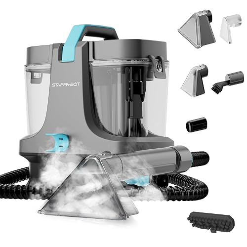 Starrybot Portable Carpet Cleaner with Steam 18Kpa Gray