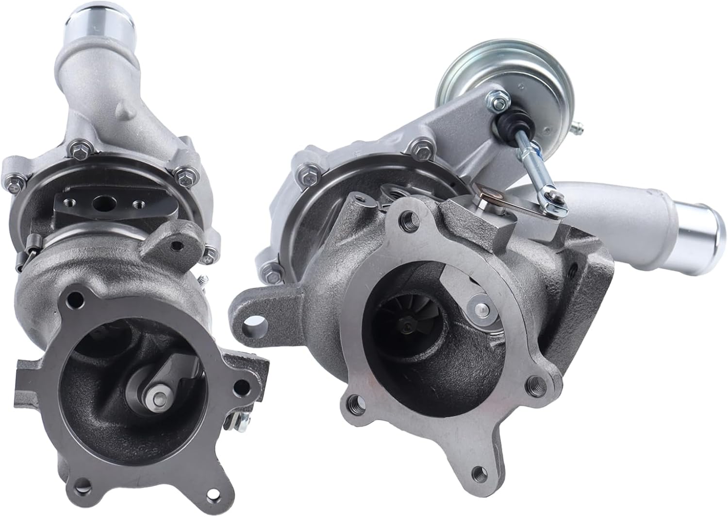 2Pcs Left & Right Complete Turbo Turbocharger Kit w/Wastegate Actuator & Gasket Compatible with 2010-2019 Ford Explorer Flex Taurus Lincoln MKS MKT V6 3.5L Replace# AA5E-9G438-GD AA5Z-6K682-CA