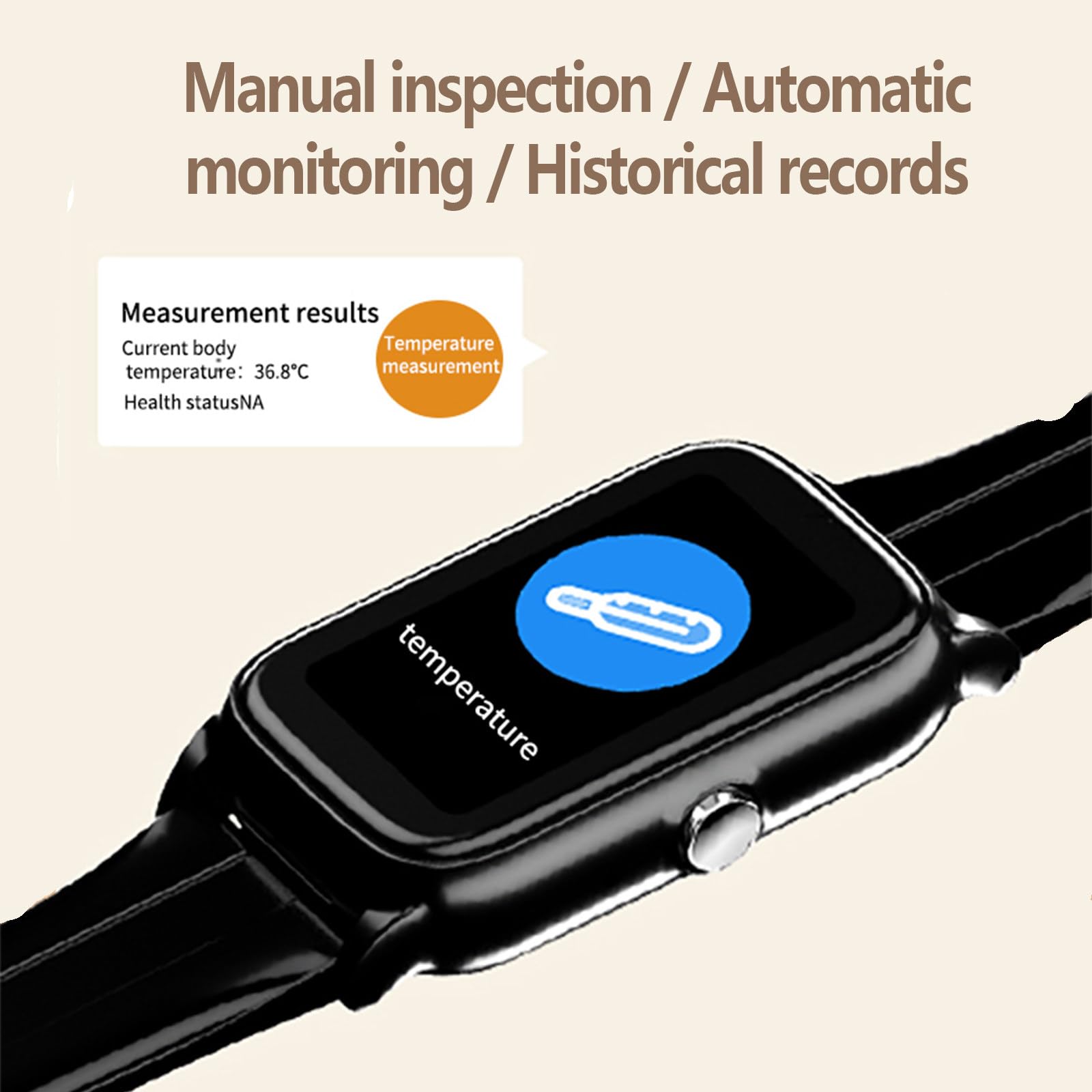 Reloj Inteligente Mujer GPS Localizador Personas con Detección De Caídascon Botón De Llamada De Emergencia Botón, Detector Caída, Monitoreo De La Salud B