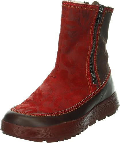 Think! COMODA Botines para mujer, forro textil, color óxido/combi 5000, 41,5 EU,