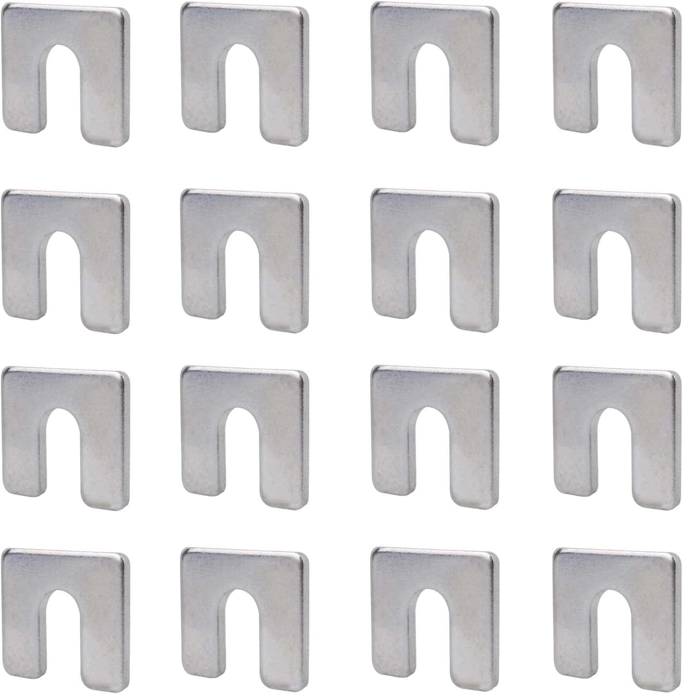 30Pcs Auto Body Fender Alignment Shim Designed For Adjusting Camber, Caster, and Toe 1/16" & 1/8" Thick- 3/8" Slot Automotive Alignment Shim Assortment Kit