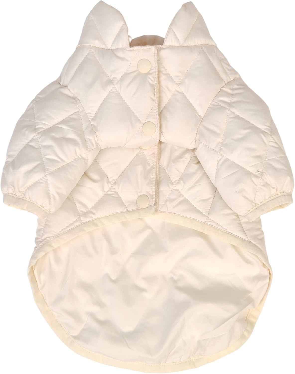 Cotton Candy Dog Jumper - Ivory - L