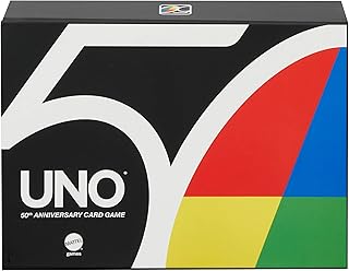 Mattel Games GXJ94 - UNO 50 Anniversary Premium Kartenspiel