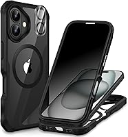 Vista 33 de CENHUFO Funda de privacidad para iPhone SE 2022 3ª / iPhone SE 2020 2ª / iPhone 8/7, funda de cuerpo completo con protector de pantalla de vidrio